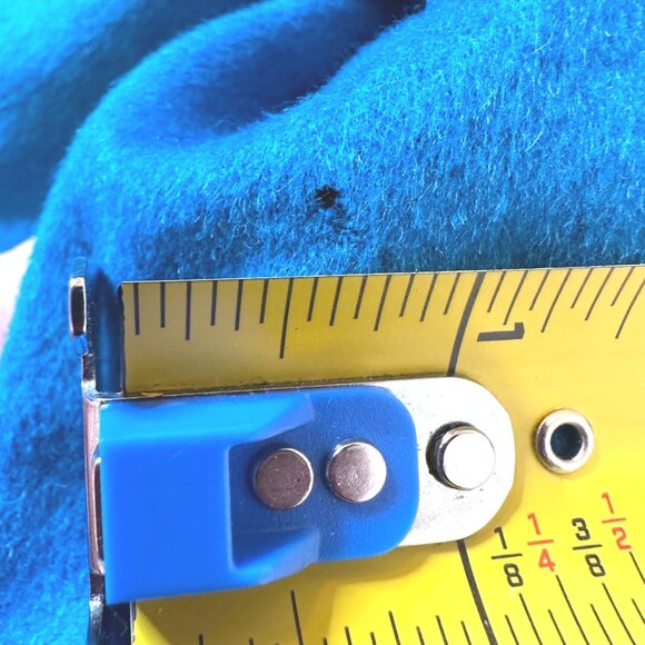 Akris Punto Wool Angora Two Button Blazer Womens Size 6 Blue Long Sleeve READ - Picture 7 of 16